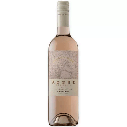 VINHO ROSÉ EMILIANA ADOBE RESERVA ORGÂNICO 750 ML