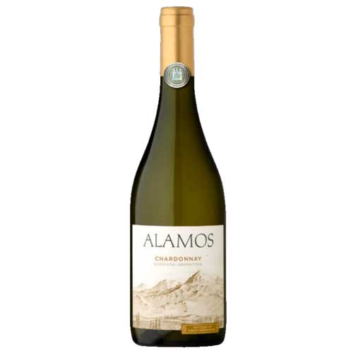 VINHO BRANCO ALAMOS CHARDONNAY 750ML