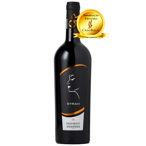 VINHO TINTO ANDRERO MOMENTI SYRAH 750ML