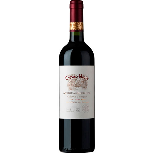 VINHO TINTO COUSINO MACUL ANTIGUAS RESERVAS CABERNET SAUVIGNON 750 ML