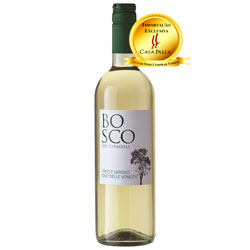 VINHO BRANCO BOSCO PINOT GRIGIO DOC VENEZA 750ML