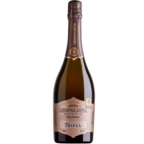 CERVEJA LEOPOLDINA BELGIAN TRIPEL 750ML