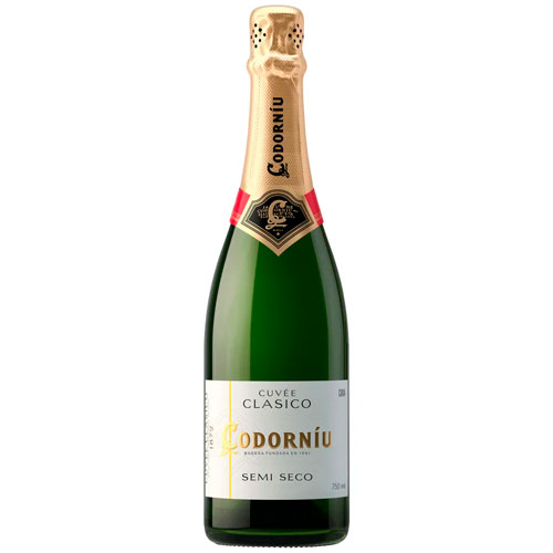 CAVA CODORNÍU SEMI SECO 750ML