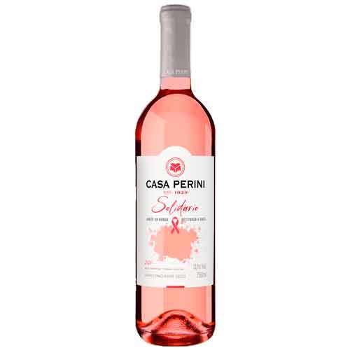 VINHO ROSÉ CASA PERINI SOLIDÁRIO 750ML