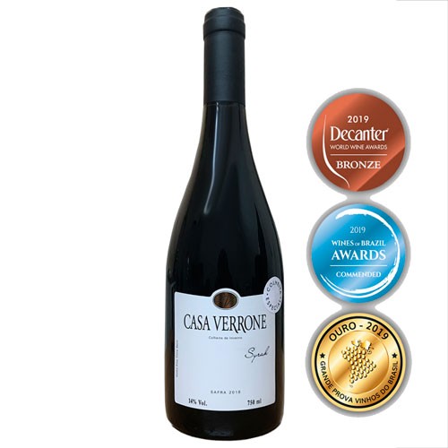 VINHO TINTO CASA VERRONE SYRAH UNICA 750ML