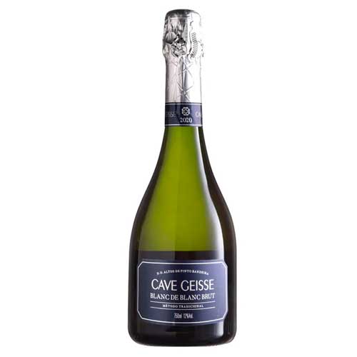 ESPUMANTE BRANCO CAVE GEISSE BLANC DE BLANC BRUT 750ML