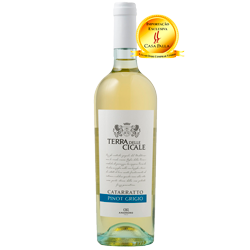 VINHO BRANCO TERRA DELLE CICALE CATARRATO PINOT GRIGIO 750ML