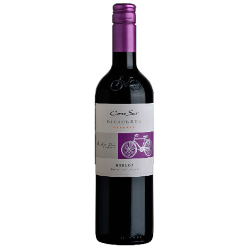 VINHO TINTO CONO SUR BICICLETA RESERVA MERLOT 750ML