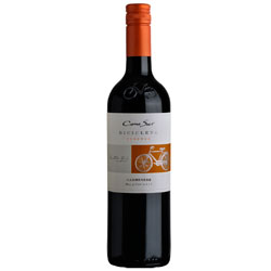 VINHO TINTO CONO SUR BICICLETA RESERVA CARMÉNÈRE 750 ML
