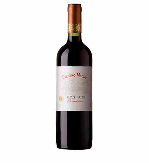 VINHO TINTO COUSINO MACUL DON LUIS CARMÉNÈRE 750ML