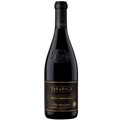 VINHO TINTO TARAPACA ETIQUETA NEGRA CABERNET SAUVIGON 750 ML
