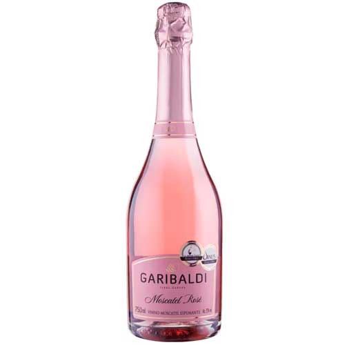 ESPUMANTE ROSÉ GARIBALDI MOSCATEL 750 ML