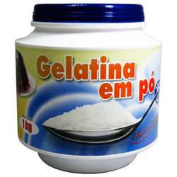 GELATINA EM PÓ SEM SABOR 1KG