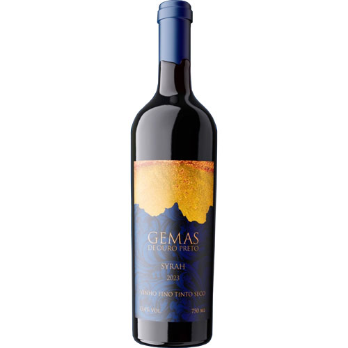 VINHO TINTO GEMAS DE OURO PRETO SYRAH 750 ML