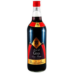 LICOR GINJA MONTANHA COM FRUTO GINJINHA) 1LITRO