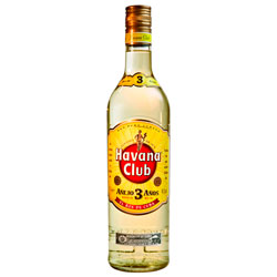 RUM HAVANA CLUB AÑEJO 3 AÑOS 750ML