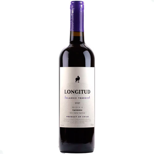 VINHO TINTO LONGITUD CARMÉNÈRE 750 ML