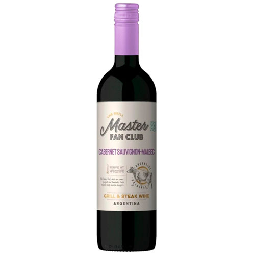 VINHO TINTO MASTER FAN CLUB CABERNET SAUVIGNON MALBEC 750ML