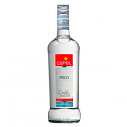 PISCO CAPEL DOBLE DESTILADO 750ML