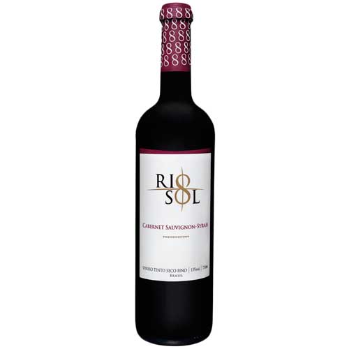 VINHO TINTO RIO SOL CABERNET SAUVIGNON SYRAH 750ML