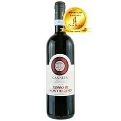 VINHO TINTO ROSSO DI MONTALCINO CANNETA DOC 750ML