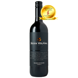 VINHO TINTO SELVA VOLPINA SANGIOVESE ÚMBRIA 750ML