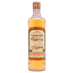 CACHAÇA SERRA DAS ALMAS OURO ORGÂNICA 670ML