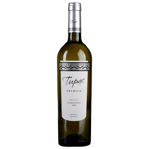 VINHO BRANCO TUPAC PREMIUM CHARDONNAY 750 ML