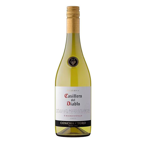 VINHO BRANCO CASILLERO DEL DIABLO CHARDONNAY 750ML