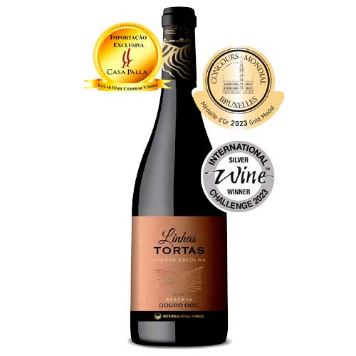 VINHO TINTO LINHAS TORTAS GRANDE ESCOLHA 750ML