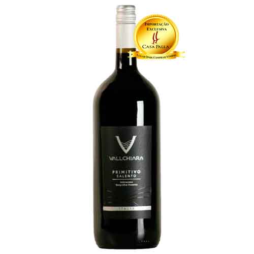 VINHO VALLCHIARA PRIMITIVO SALENTO IGP MAGNUM 1500ML