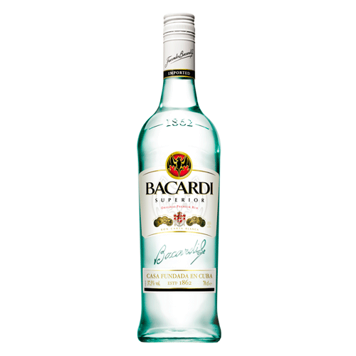 RUM BACARDI SUPERIOR CARTA BLANCA 980ML