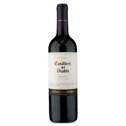 VINHO TINTO CASILLERO DEL DIABLO MERLOT 750ML