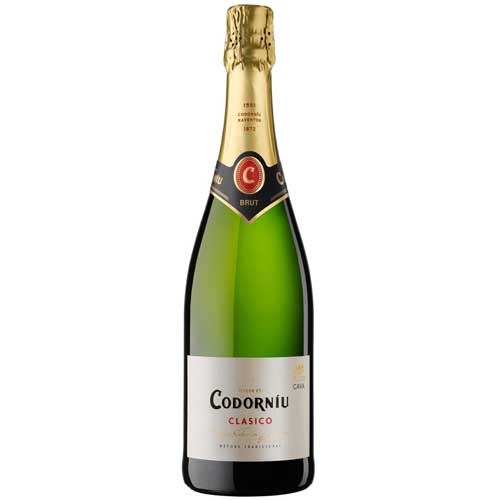 ESPUMANTE BRANCO CAVA CODORNIU CLÁSSICO BRUT 750ML
