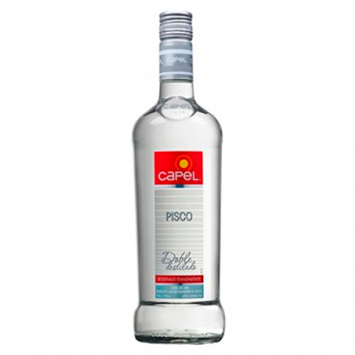 PISCO CAPEL DOBLE DESTILADO 750ML