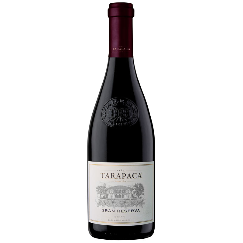 VINHO TINTO TARAPACA GRAN RESERVA SHIRAZ 750ML