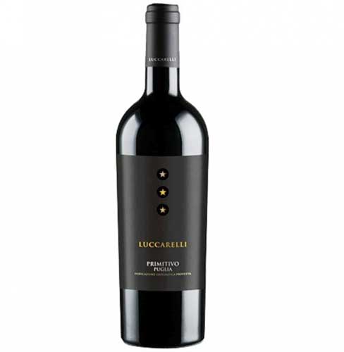 VINHO TINTO PRIMITIVO PUGLIA LUCCARELLI 750ML