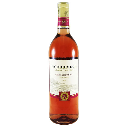 WOODBRIDGE ROBERT MONDAVI WHITE ZINFANDEL 750ML