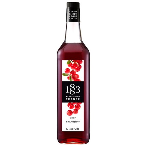 XAROPE MAISON ROUTIN 1883 DE CRANBERRY 1 LITRO